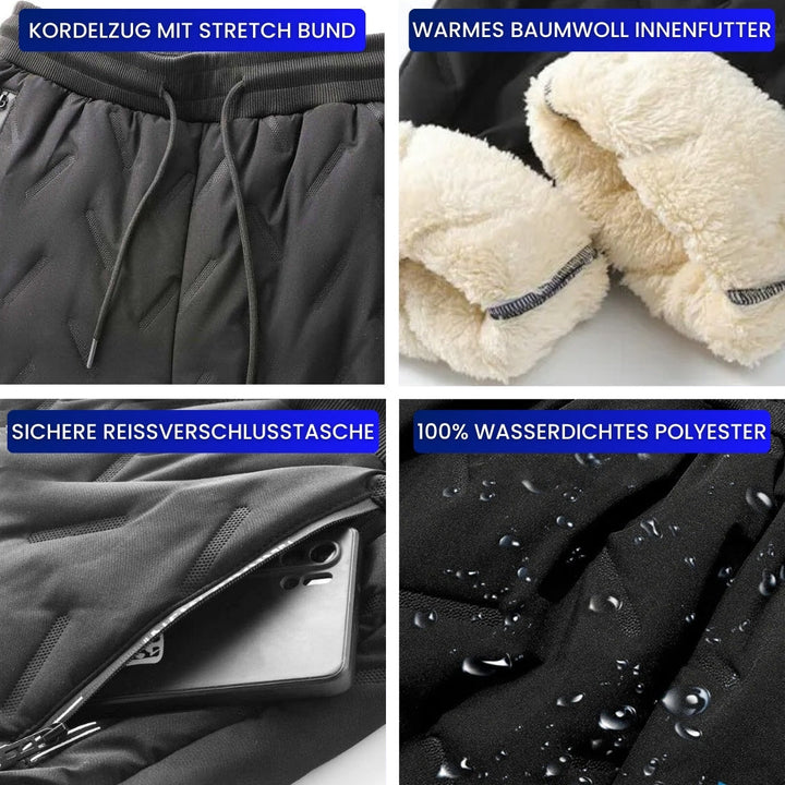Pantalon Thermique Chauffant Unisexe | Chaud et Flexible pour Temps Froid