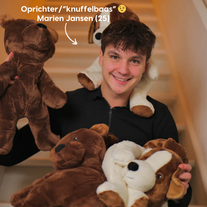 DouxPoids | Peluche Lestée Apaisante pour Enfants et Adultes contre Stress et Anxiété