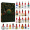 Calendario dell’Avvento Tequila 2026 – 24 mini bottiglie decorative da appendere per Natale