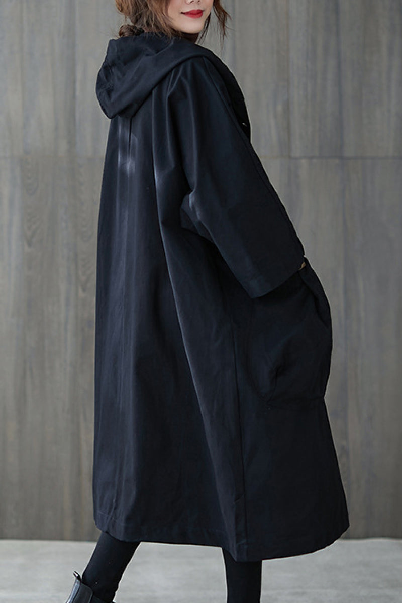 Giacca impermeabile oversize | Protezione elegante contro pioggia e vento