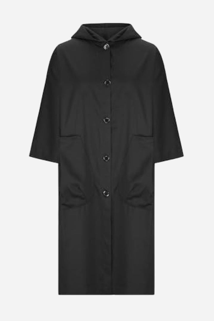 Giacca impermeabile oversize | Protezione elegante contro pioggia e vento
