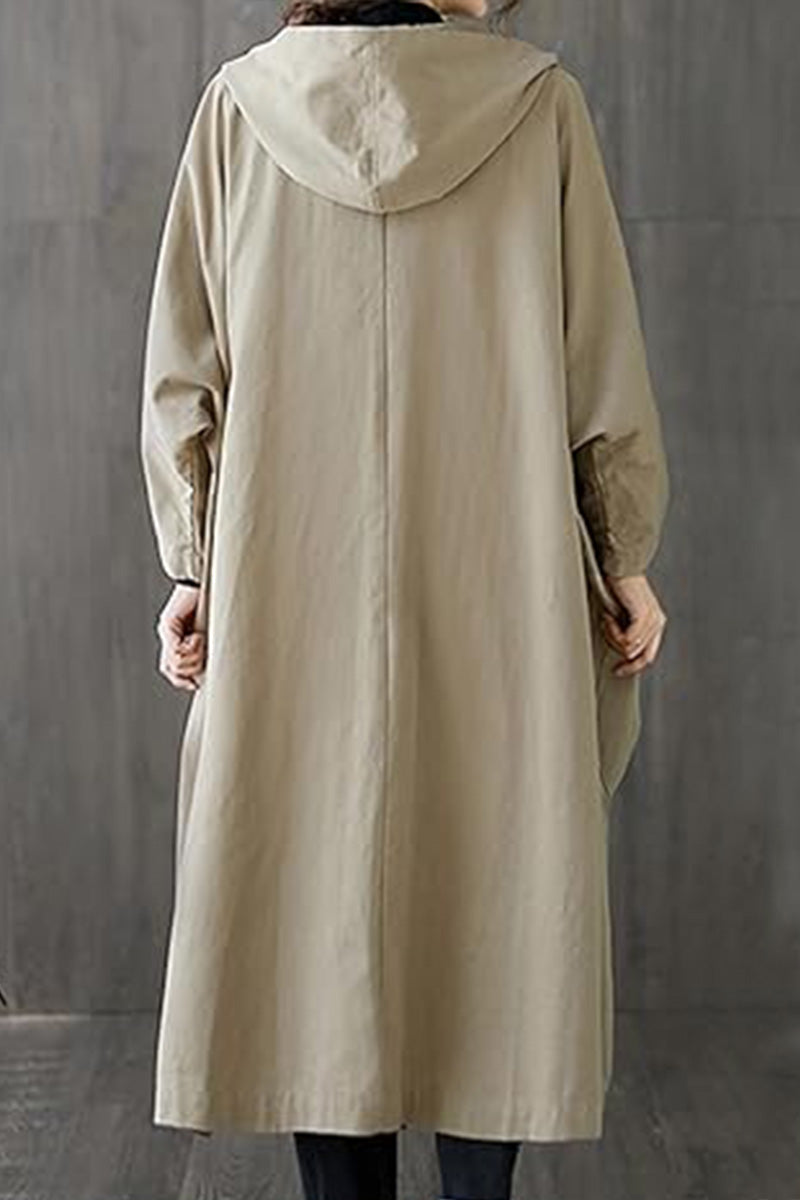 Giacca impermeabile oversize | Protezione elegante contro pioggia e vento