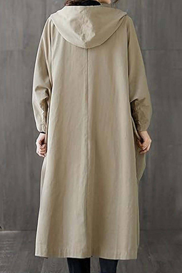 Giacca impermeabile oversize | Protezione elegante contro pioggia e vento