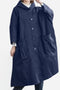 Giacca impermeabile oversize | Protezione elegante contro pioggia e vento