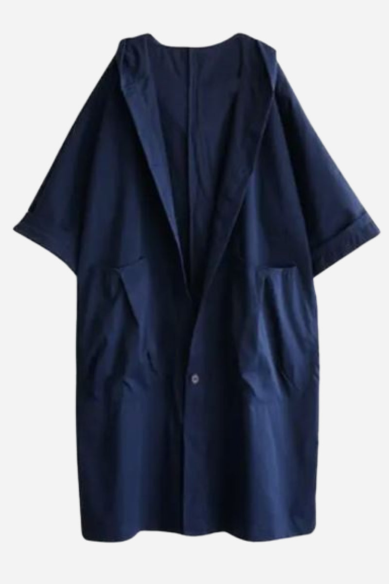 Giacca impermeabile oversize | Protezione elegante contro pioggia e vento