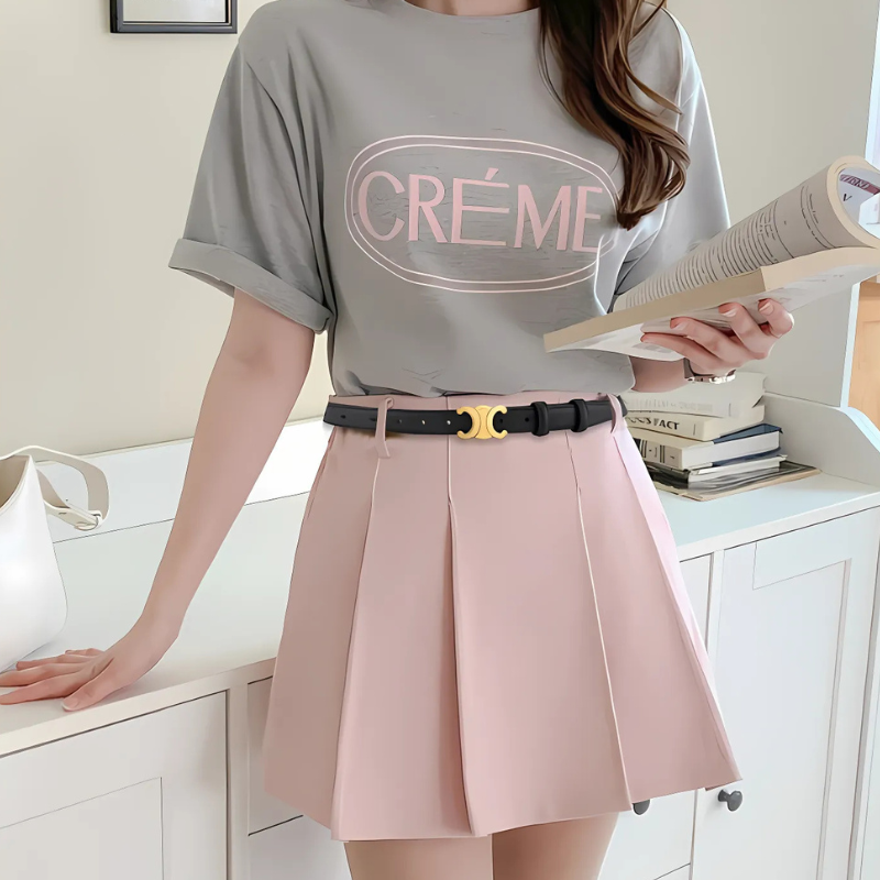 Ceinture Cuve pour femme | Élégance dorée et design sophistiqué