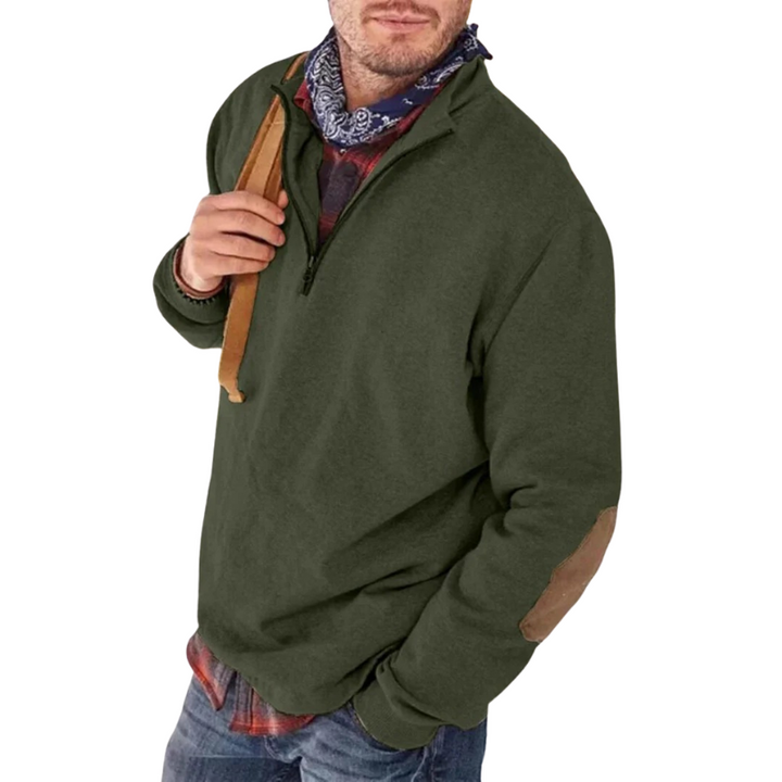 Pull semi-zippé Dylan pour homme | Coupe décontractée et détails élégants