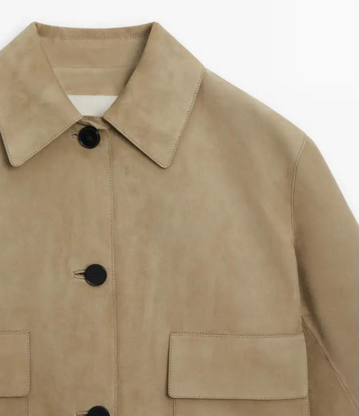 Veste en cuir pour femme Karly | Coupe étroite et design moderne - Un look élégant pour toutes les occasions
