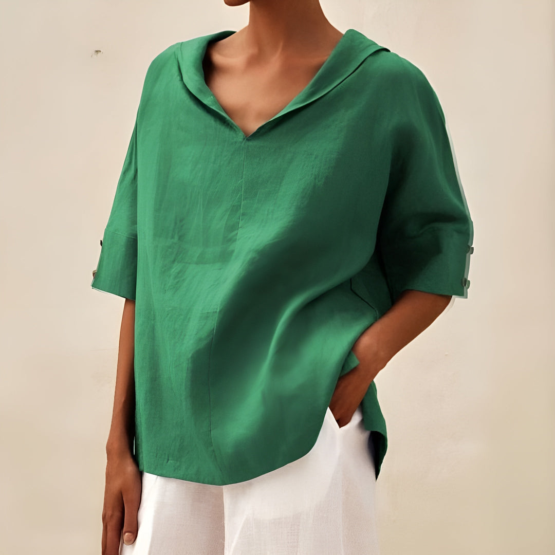Maricar T-shirt en coton pour femmes avec une coupe flatteuse | Confortable et adapté à la vie quotidienne