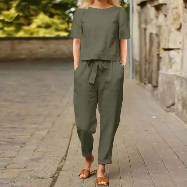Conjunto de verano para mujer Chantal | Comodidad y elegancia en climas cálidos