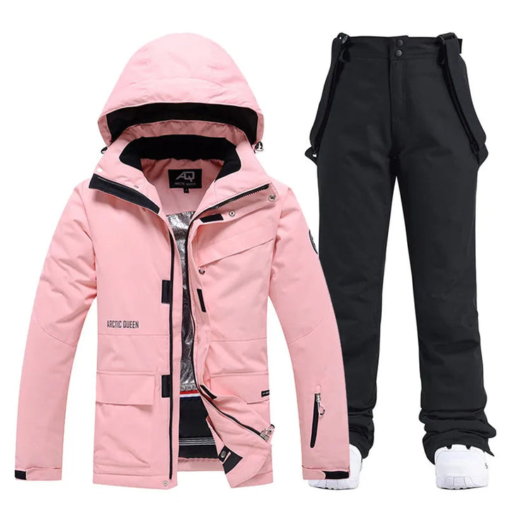 Emily Combinaison de Ski pour Femme | Imperméable, Respirante, Isolée, Réglable, Design Moderne