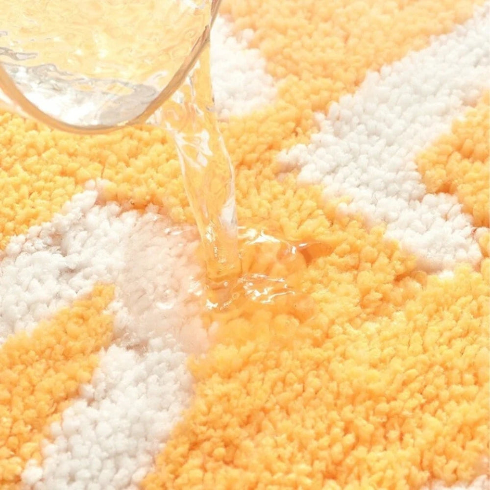 Tapis de Bain Absorbant Antidérapant | Doux, Séchage Rapide et Confortable