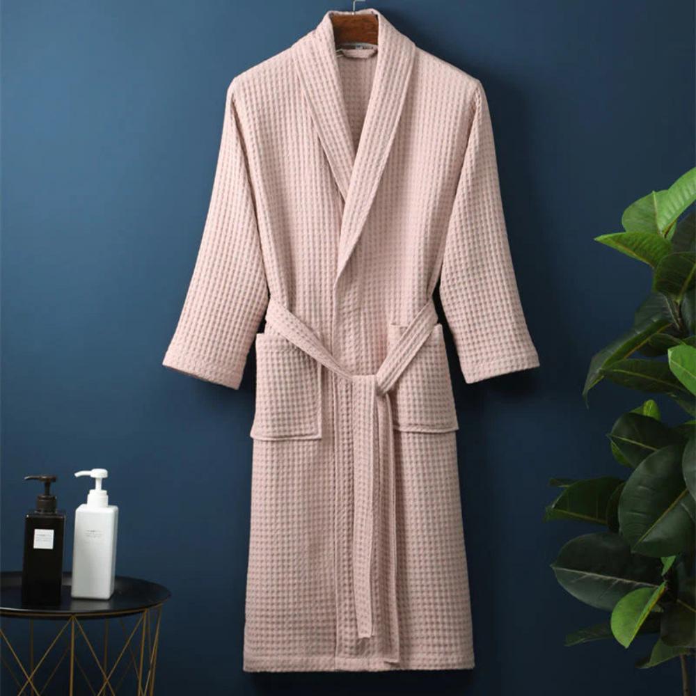 Peignoir Léger et Respirant | Séchage Rapide, Avec Ceinture, Pour Maison & Spa