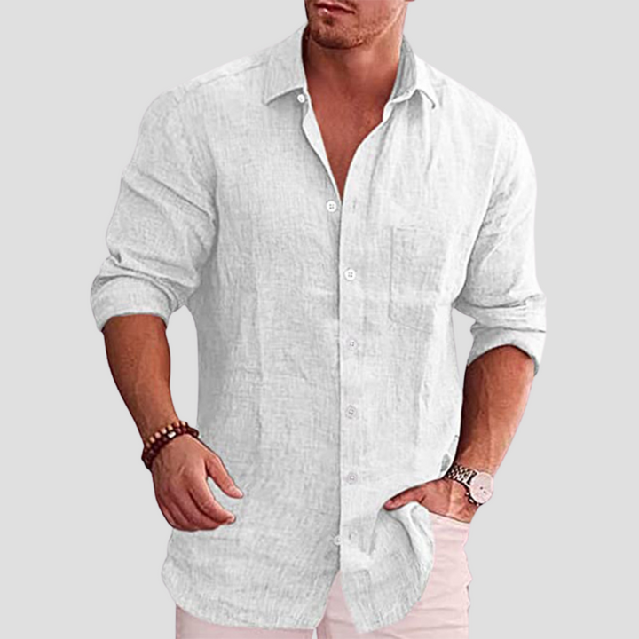Orphée | Chemise Respirante Lin-Coton