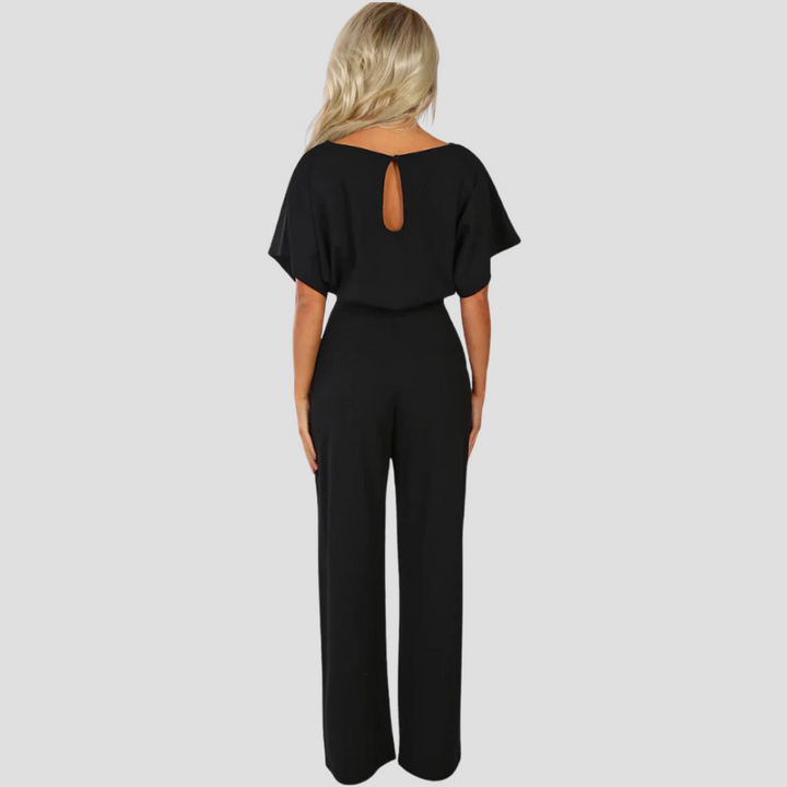 Beline | Combinaison Élégante Ceinturée | Silhouette Fluide & Allure Décontractée