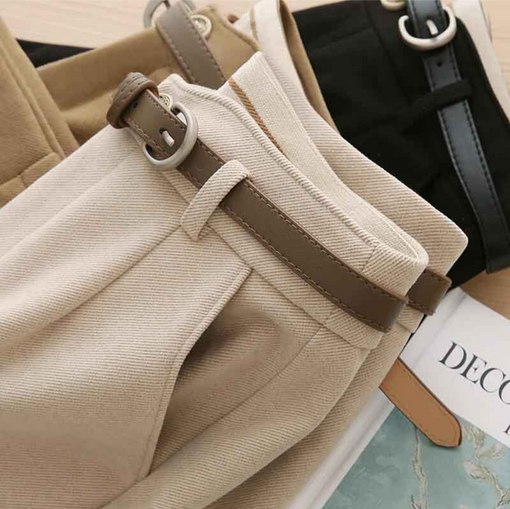 Pantaloni in lana da donna Mae | Eleganza e comfort estivi