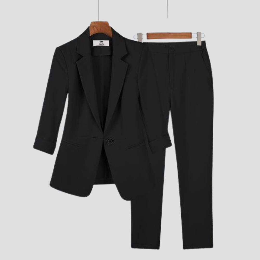 Odette | Ensemble Élégant Deux Pièces | Structure Chic & Confort Quotidien