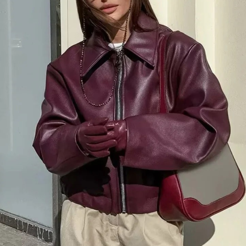 Veste zippée Ikky pour femme | Coupe décontractée et élégance moderne