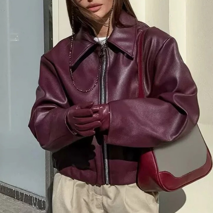 Veste zippée Ikky pour femme | Coupe décontractée et élégance moderne