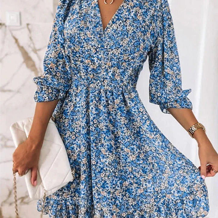 Laureen | Robe Confortable à Imprimé Floral pour Femme | Élégance et Confort pour l'Été