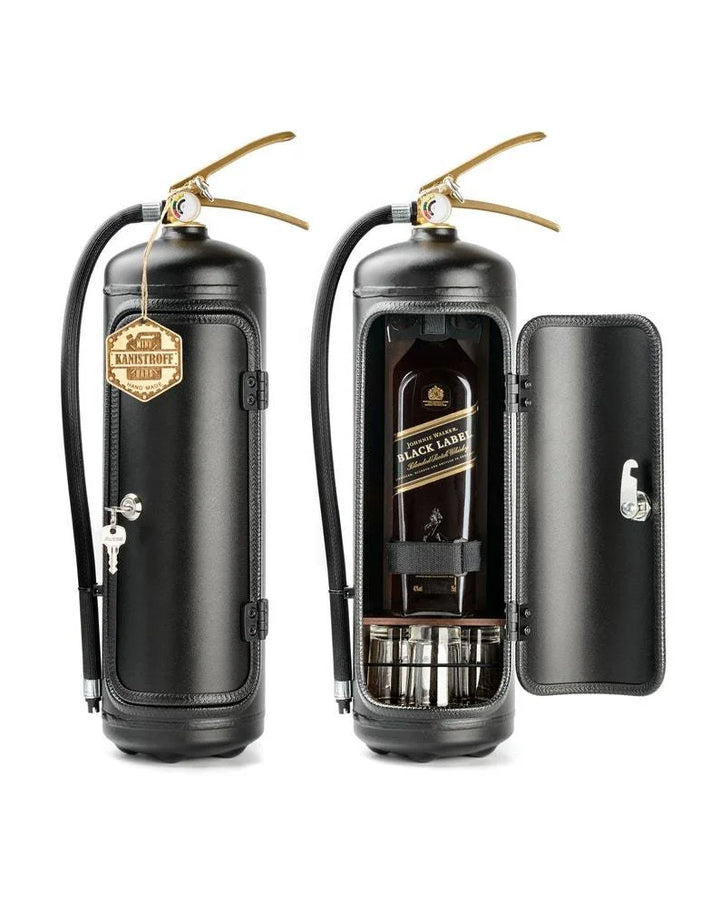 Bar secret en forme d’extincteur | Rangement discret pour bouteille et accessoires