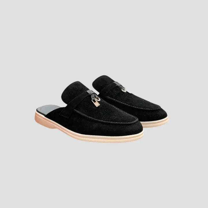 Albertina Mules en Suède pour Femme | Design Élégant & Chic Décontracté