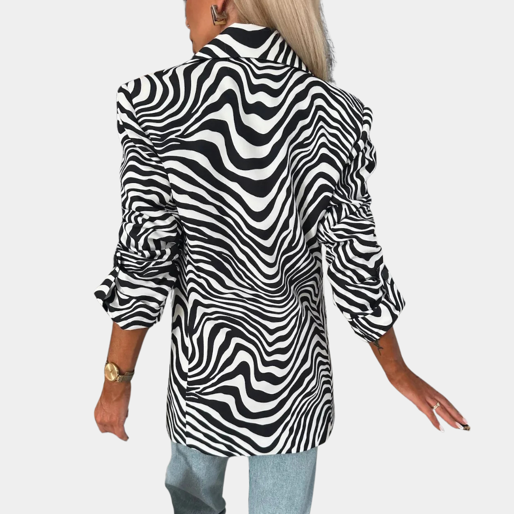 Beryl Blazer Élégant pour Femmes | Coupe Cintrée et Design Remarquable pour des Looks Polyvalents
