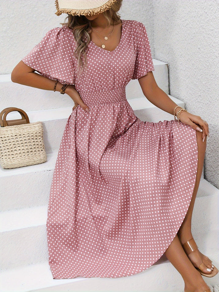 Vestido de verano de lunares | Transpirable y femenino | Perfecto para días soleados