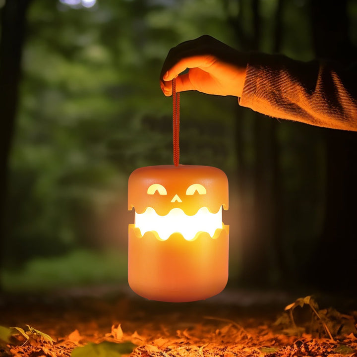 Lanternes Citrouilles Halloween à LED – Décoration Lumineuse Effrayante et Festive