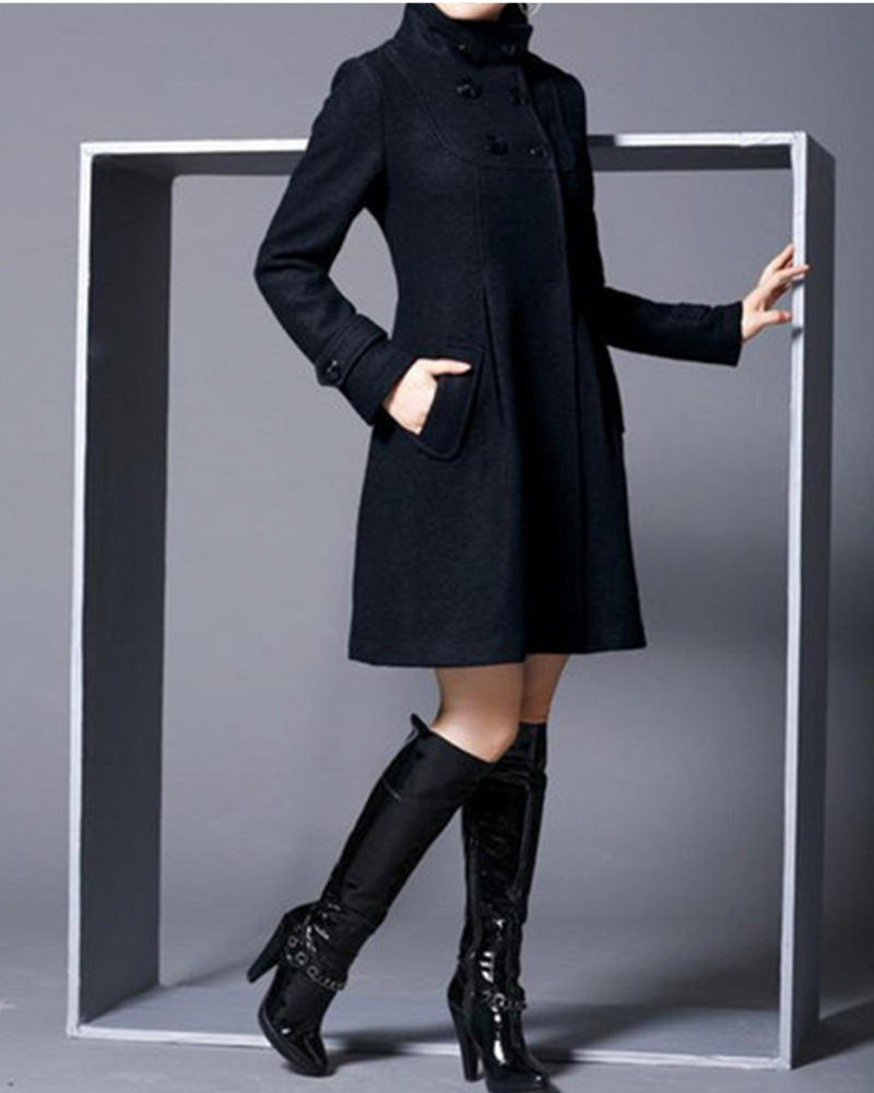 Dahlia Manteau D'Hiver Long Femme | Élégance et Praticité