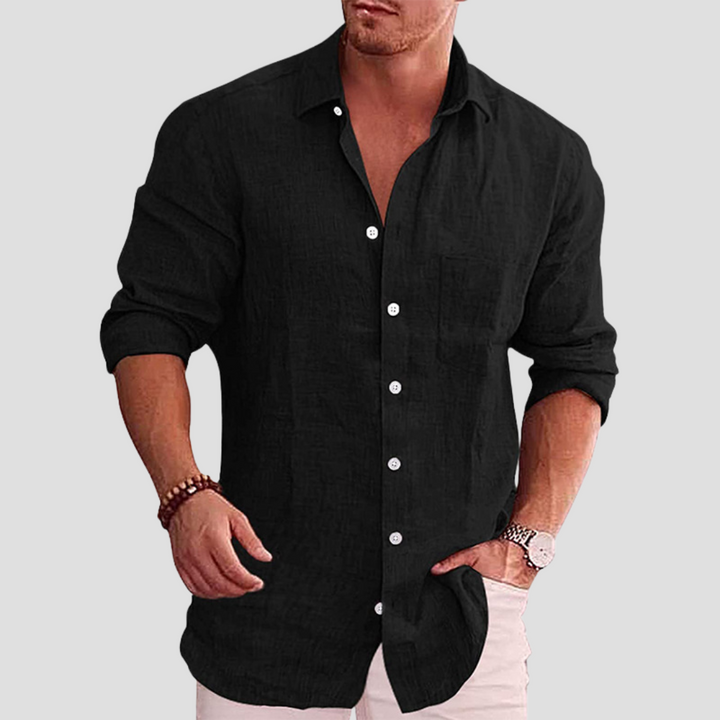 Orphée | Chemise Respirante Lin-Coton
