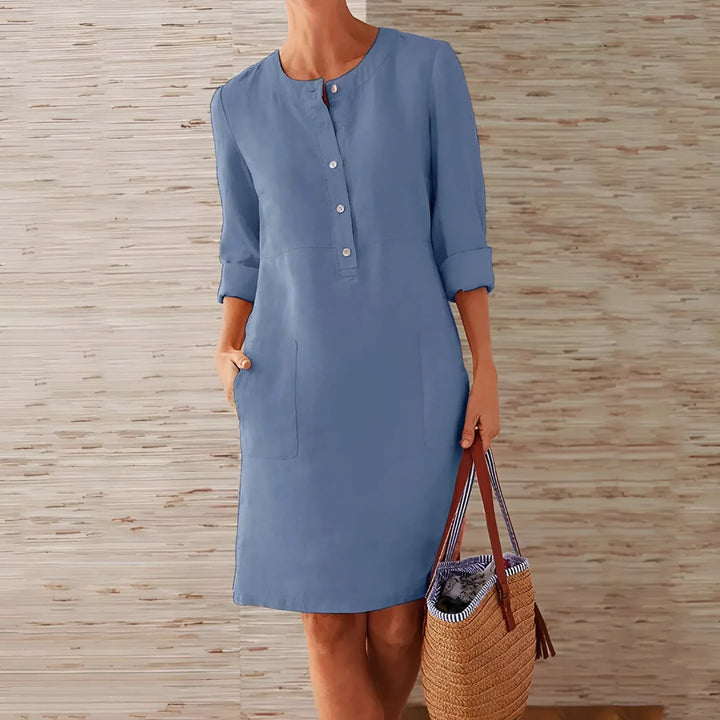 Estelle Robe Élégance Moderne et Confort Quotidien | Coupe Flatteuse pour Toutes les Occasions