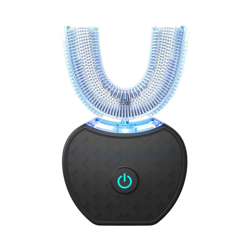 Escova de dentes elétrica ultrassónica NewBrush Pro | Limpeza 360° e dentes brilhantes