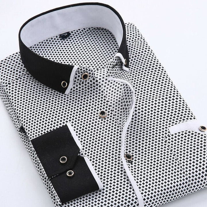 Luca Chemise Homme Élégante | Coupe Ajustée & Détails Sophistiqués