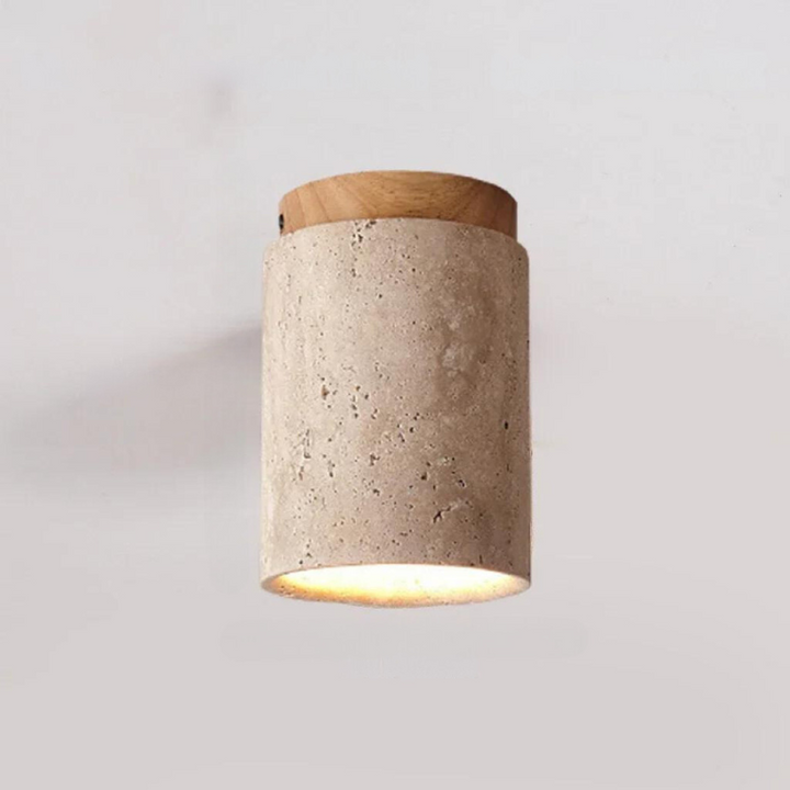 BrisaTravertino - Plafonnier LED élégant et moderne