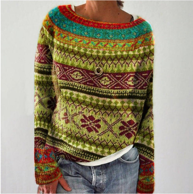 Emily Pull Rétro Femme | Style Vintage et Confort Moderne