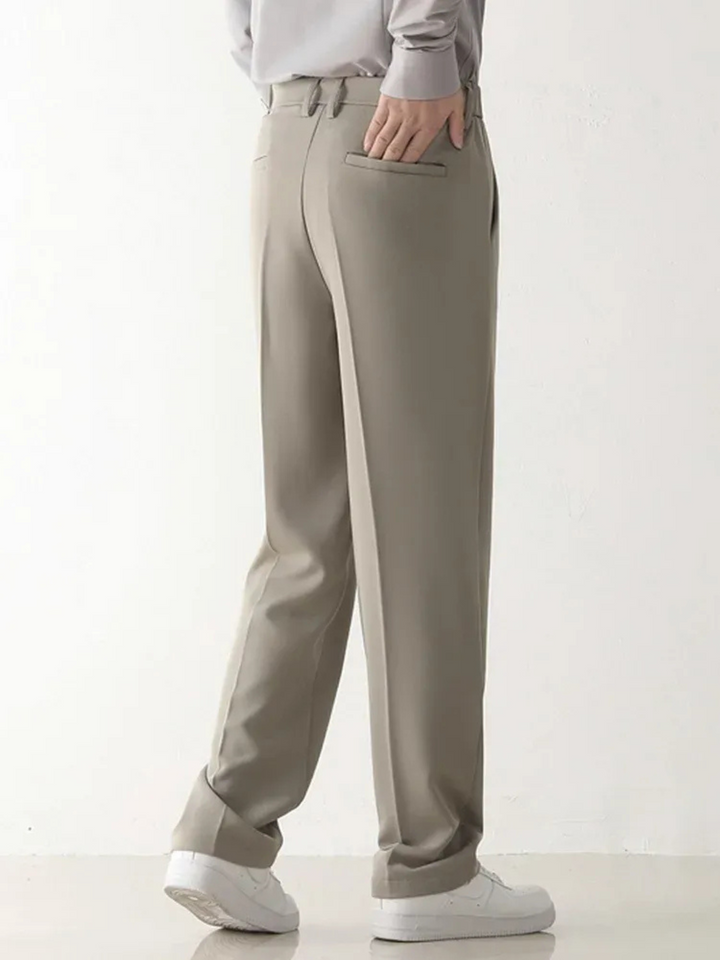 Pantalon drapé Ben pour homme | Coupe décontractée et élégance sophistiquée