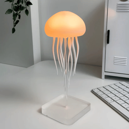Lampe AquaFlow Méduses LED | Effet Sous-Marin Relaxant & Rechargeable USB-C