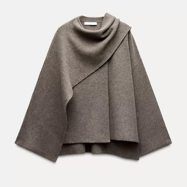 Elif | Manteau Cape Viral – Élégant & Confortable pour l'Automne 2025