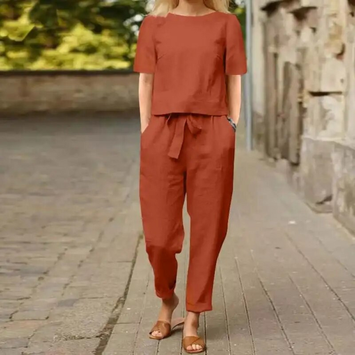 Conjunto de verano para mujer Chantal | Comodidad y elegancia en climas cálidos
