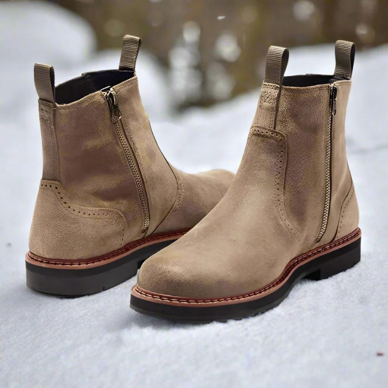 Bottes Chelsea Milton pour homme | Élégance en suédine et confort moderne