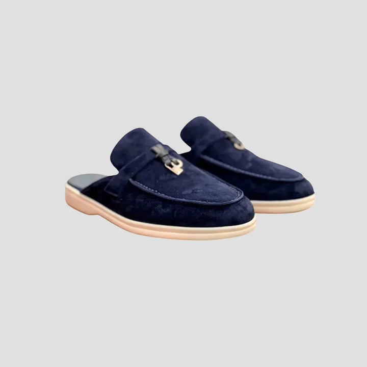 Albertina Mules en Suède pour Femme | Design Élégant & Chic Décontracté