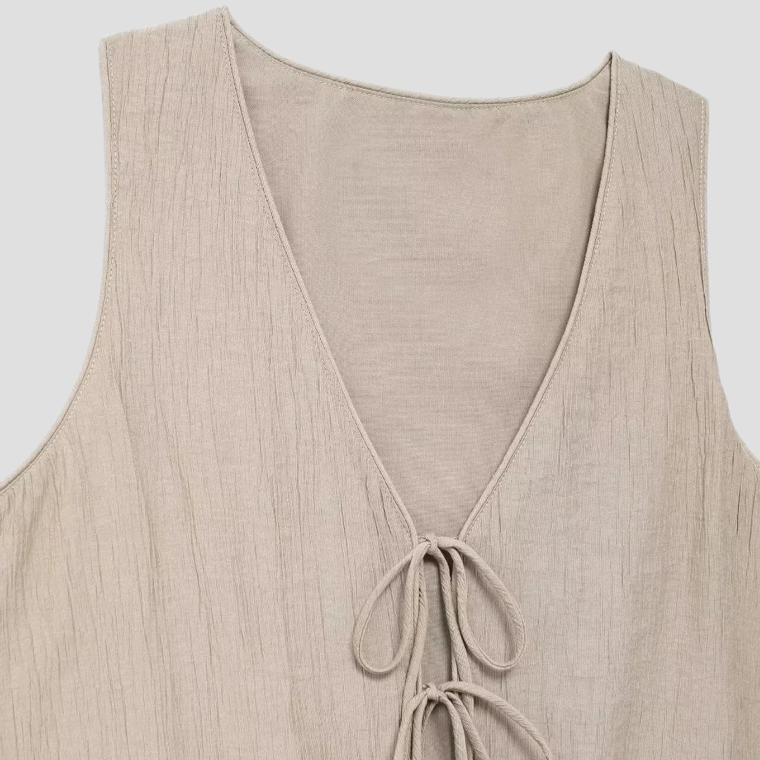 Séraphie Ensemble Jupe Midi Élégant Femme | Légèreté Féminine & Style Estival