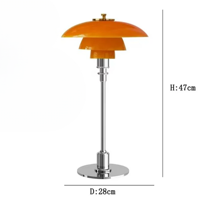 Candeeiro de mesa Damoura | Design escandinavo moderno e luz LED acolhedora