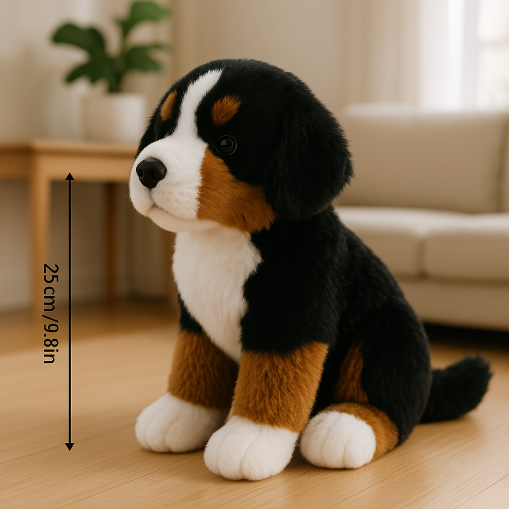 Ours en Peluche Chien Réaliste et Câlin | Jouet Peluche Bébé & Enfant 0+