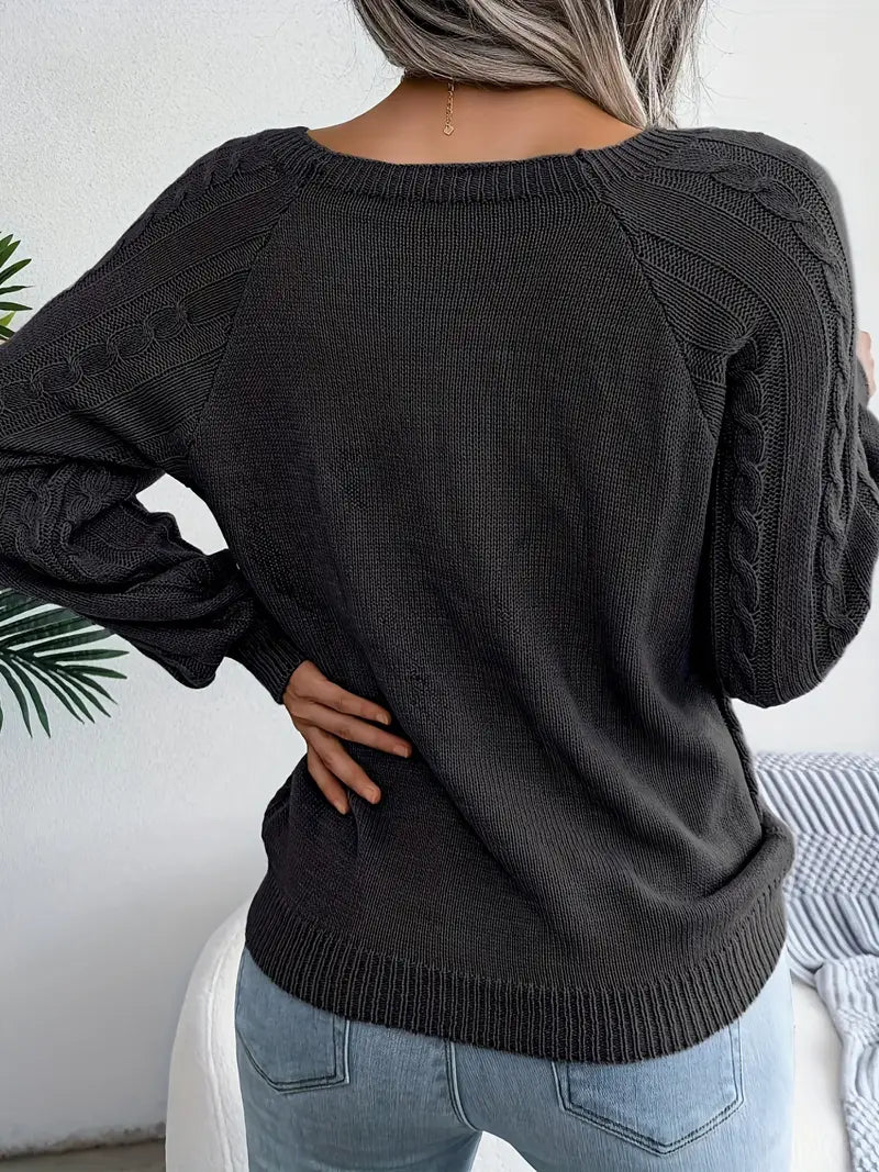 Aldara | Pull élégant pour femme, Polyvalent et confortable, Design raffiné pour une élégance au quotidien