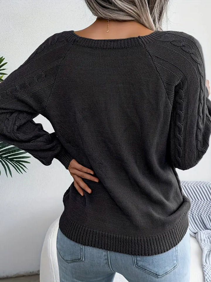 Aldara | Pull élégant pour femme, Polyvalent et confortable, Design raffiné pour une élégance au quotidien