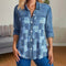 Camisa de cuadros vintage clásica para mujer