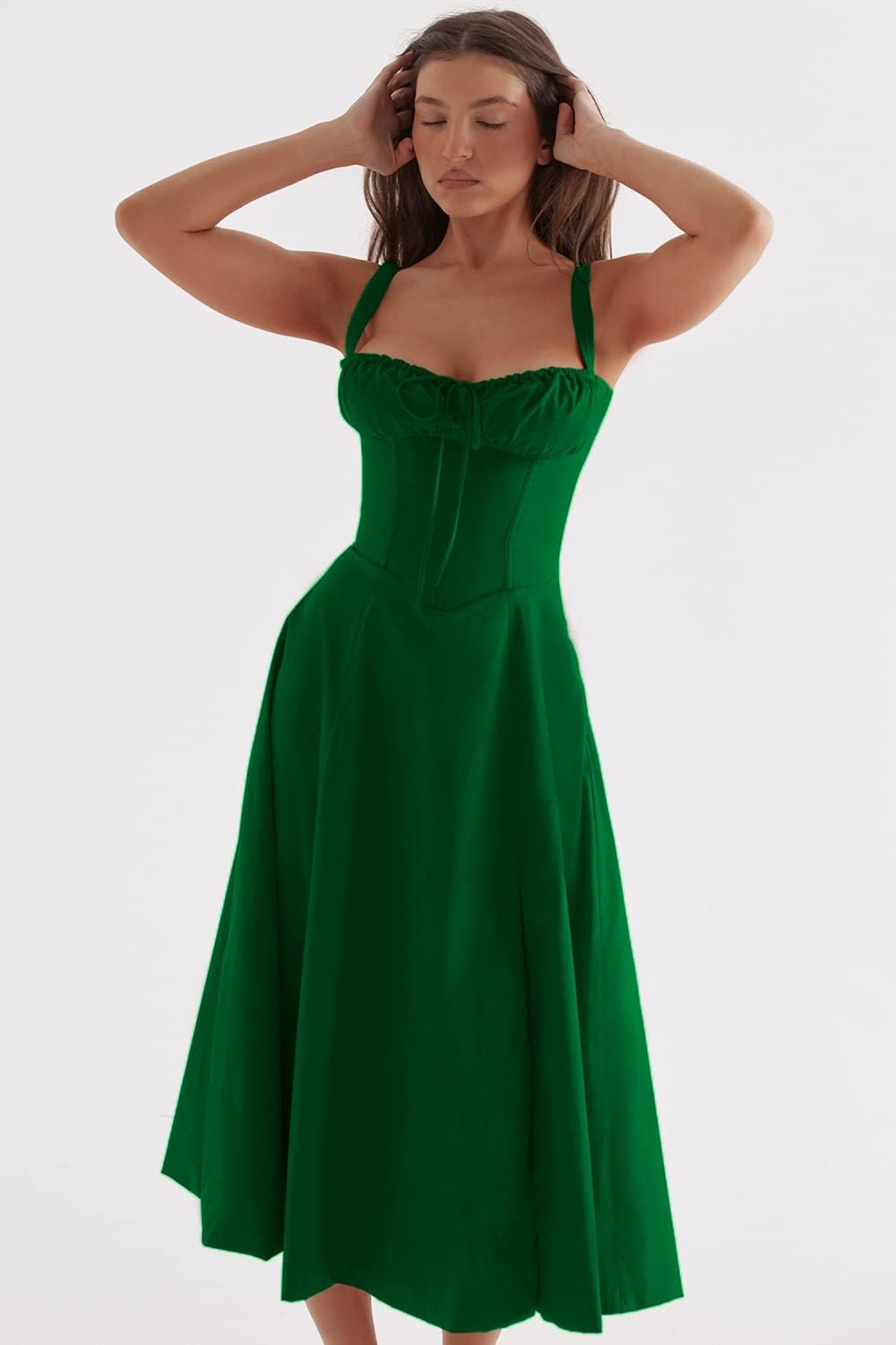 Brittney | Abito bustier con corsetto: eleganza casual e comfort estivo