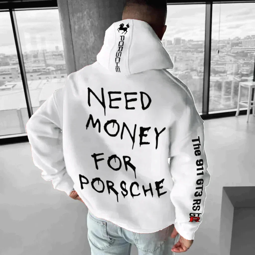 Sweat-shirt Jace Oversized Racing | Pour les fans de voitures aux détails uniques
